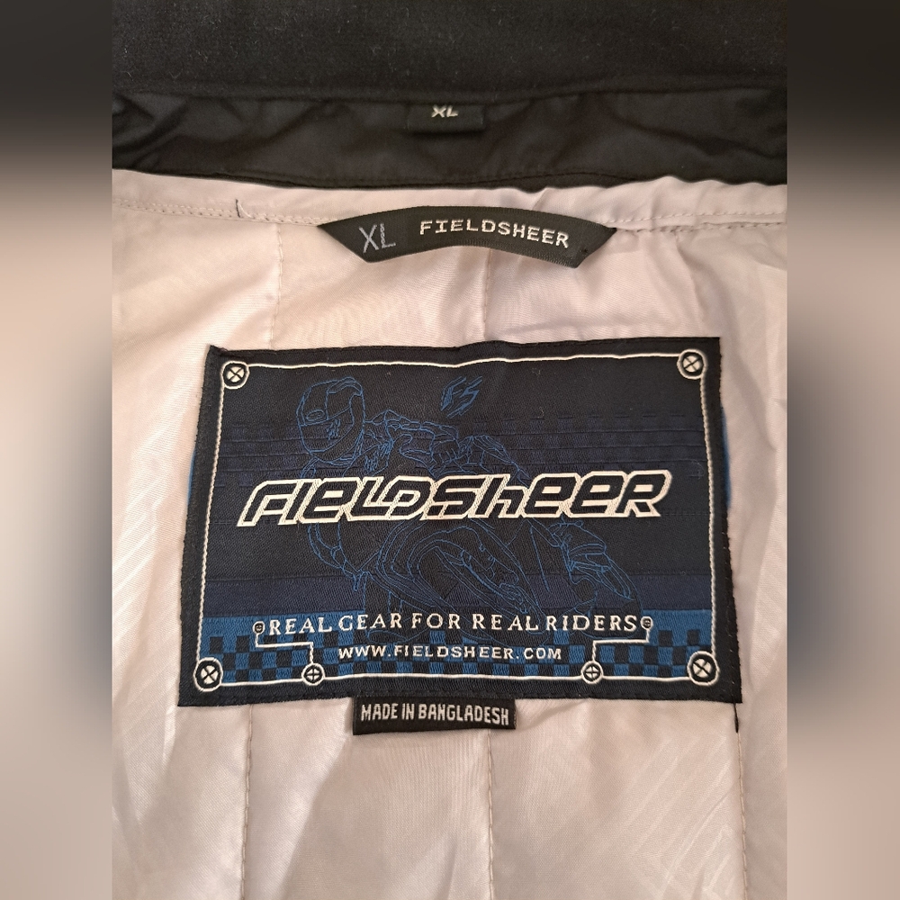 Fieldsheer Jacket Gray Black Lined Motorcycle- Wo… - image 6